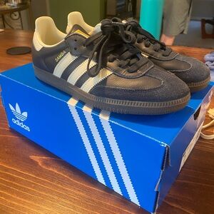 Adidas Samba OG Navy and Cream